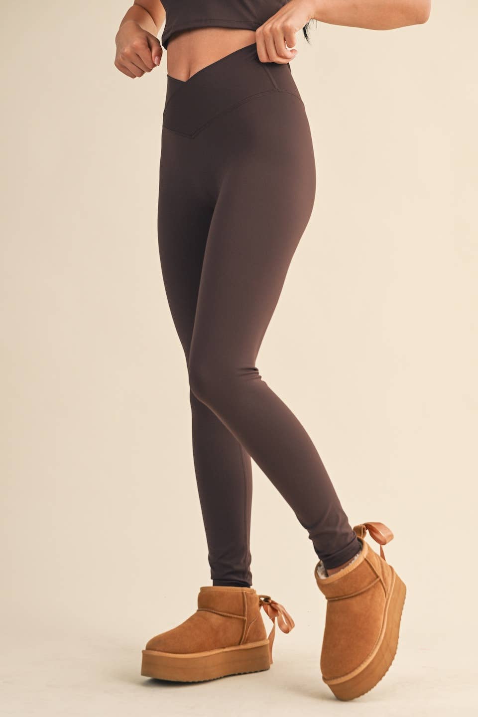 High Waist Crossover Legging