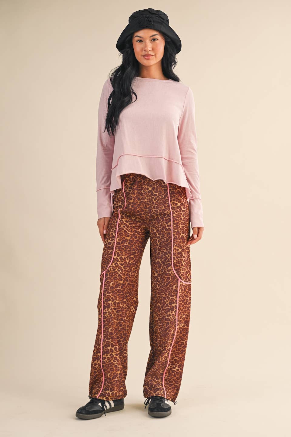 Cotton Slub Long Sleeve Layering Top