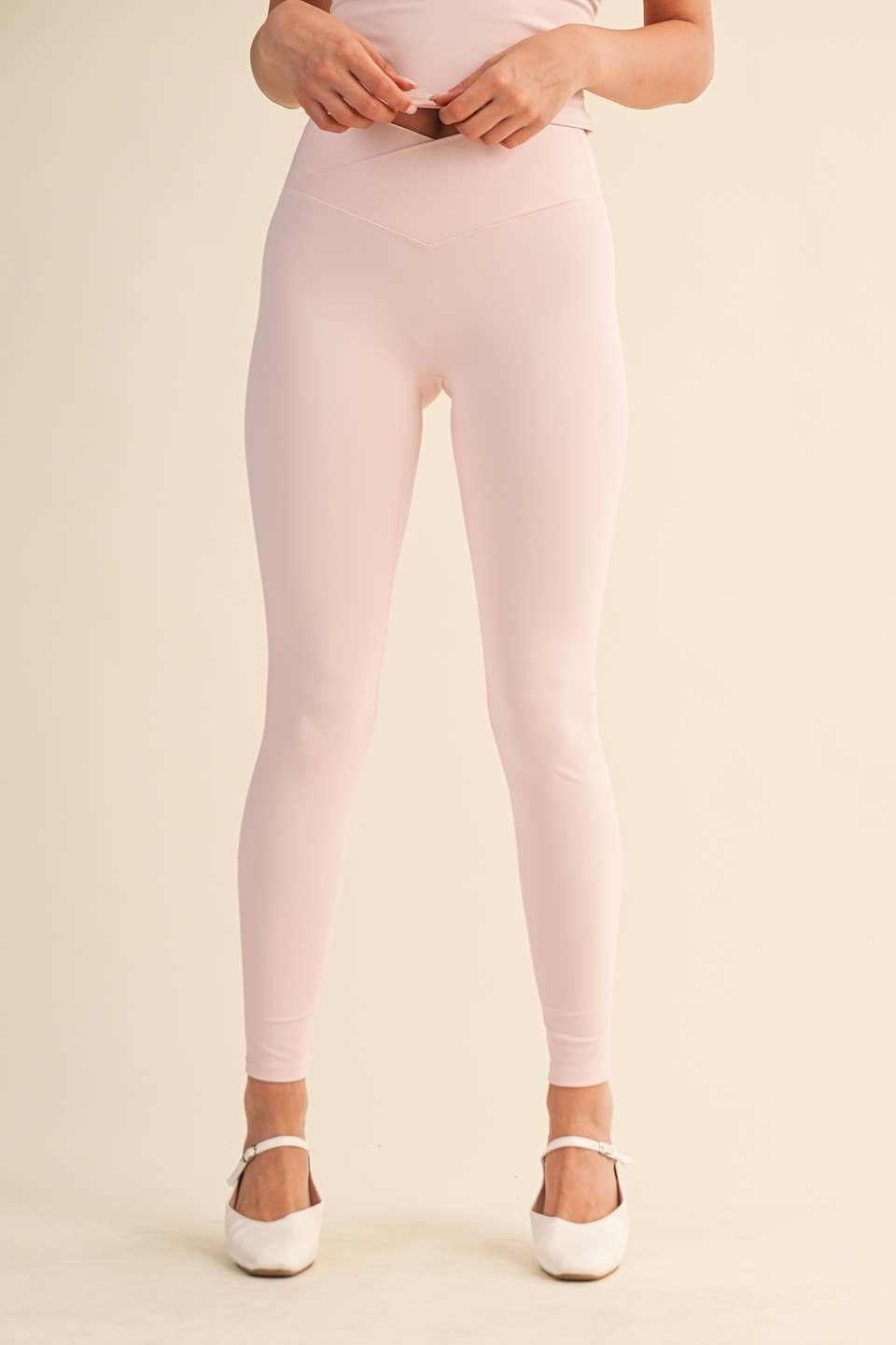 High Waist Crossover Legging